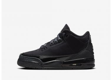 Jordan 3 Retro Black Cat 2025 GS DM0967001 MBS - Jordan - 