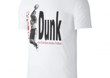 JORDAN BASKET TEE AIR PHOTO ΑΣΠΡΟ - JORDAN - 