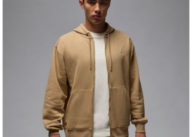 Jordan Brooklyn Fleece Men's Fullzip Hoodie Desert CamoWhite FV7289257 MBS - Jordan - 