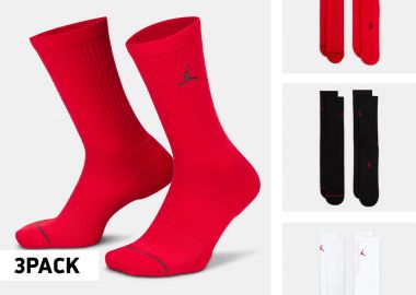Jordan Cushioned Poly Crew 3-Pack Κάλτσες (9000191083_20432) - JORDAN - 