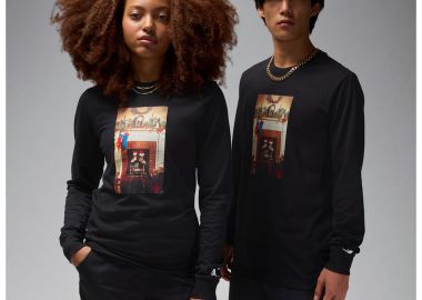 Jordan Jumpman Chimney Men's LongSleeve TShirt BlackWhite CV1745010 MBS - Jordan - 