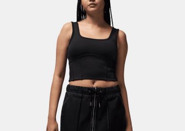 Jordan Lifestyle Γυναικείο Cropped Αμάνικο T-Shirt (9000209526_1469) - JORDAN - 