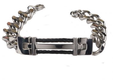 Jt Ανδρικό βραχιόλι χειροπέδα - JT - 