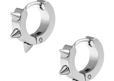 Jt Ατσάλινα unisex σκουλαρίκια καρφιά για πάνω μέρος αυτιού - JT - 