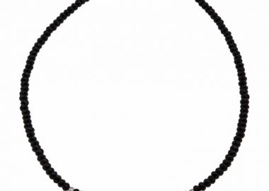 Jt Χειροποίητο ασημένιο κολιέ τριαντάφυλλο με κρύσταλλα Μοβ - Floral - 