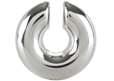 Jt Εντυπωσιακό ατσάλινο chunky ear cuff σκουλαρίκι Ασημί - JT - 