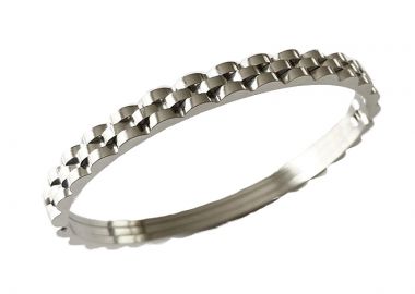 Jt Μοντέρνο βραχιόλι χειροπέδα ατσάλινο γρανάζι - JT - 