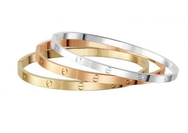 Jt Σετ ατσάλινα βραχιόλια χειροπέδες βίδα unisex - JT - 