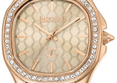 JUST CAVALLI Quadro - JC1L263M0075, Rose Gold case with Stainless Steel Bracelet - Just Cavalli - 