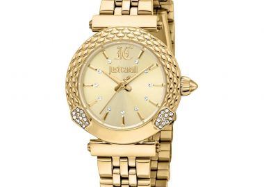 JUST CAVALLI Snake - JC1L332M0355, Gold case with Stainless Steel Bracelet - Just Cavalli - 