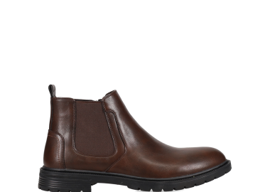 Καφέ ανδρικό Chelsea μποτάκι - MIGATO - 
