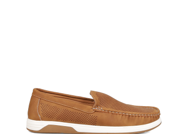 Καφέ ανδρικό loafer - MIGATO - 