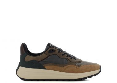 Καφέ ανδρικό sneaker - SJ - 