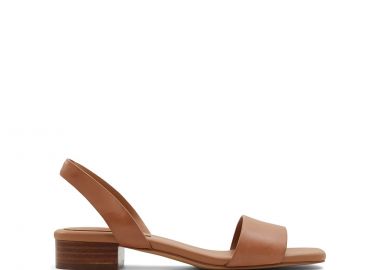 Καφέ δερμάτινο σανδάλι DORENNA - ALDO - 