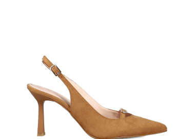 Καφέ εξώφτερνη γόβα - MIGATO - 