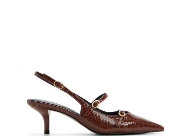 Καφέ εξώφτερνη γόβα JACQUIE - ALDO - 