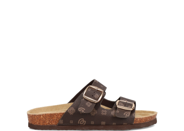 Καφέ footbed σανδάλι - MIGATO - 