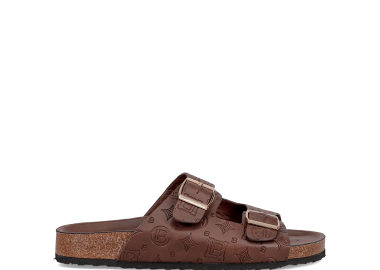 Καφέ footbed σανδάλι - LAURA BIAGIOTTI - 