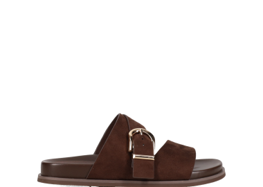 Καφέ footbed σανδάλι - MIGATO - 