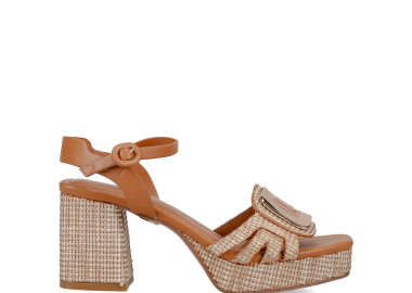 Καφέ πέδιλο - LAURA BIAGIOTTI - 