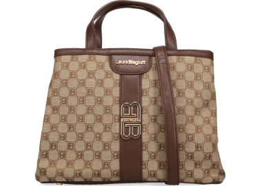 Καφέ τσάντα χειρός - LAURA BIAGIOTTI - 