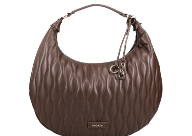Καφέ τσάντα ώμου - MIGATO - 