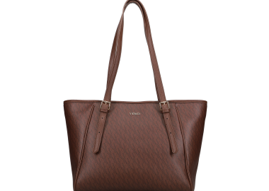 Καφέ τσάντα ώμου - VENCI - 