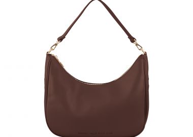 Καφέ τσάντα ώμου - BEVERLY HILLS POLO CLUB - 