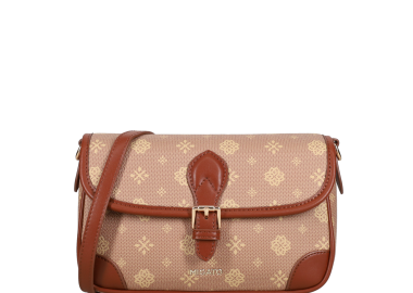 Καφέ τσάντα ώμου - MIGATO - 