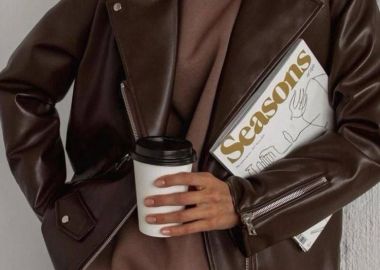 ΚΑΦΕ ΤΖΑΚΕΤ OVERSIZED - PORTER - sense-shop - 