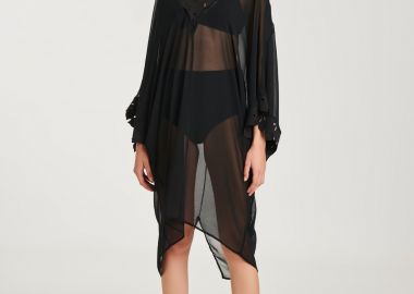 Kaftan In Black - Cutcuutur - 