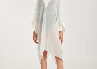 Kaftan In White - Cutcuutur - 