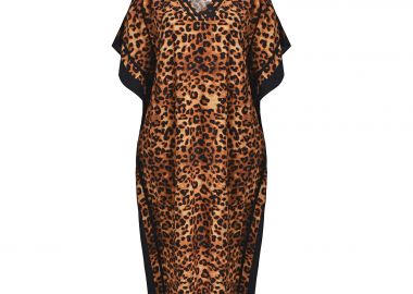 Καφτάνι βισκόζη animal print - MAT FASHION - 