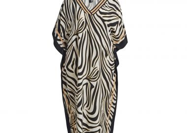 Καφτάνι βισκόζη zebra print - MAT FASHION - 