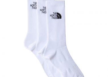 ΚΑΛΤΣΕΣ 3-PACK MULTI SPORT CUSH CREW SOCKS ΛΕΥΚΟ - NORTH FACE - 