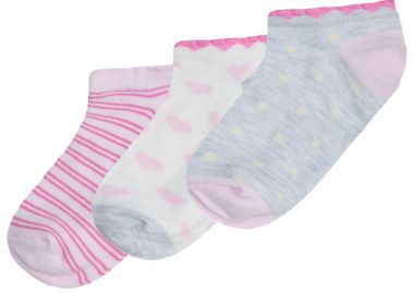 Κάλτσες 3 τμχ - Ροζ 40-0201 - energiers - 