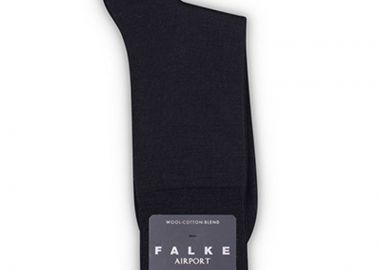 Κάλτσες ανδρικές Falke Μαύρο 3000 14435-AIRPORT 100 - Falke - 