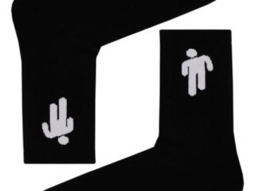 Κάλτσες Billie Elish μαύρο unisex - chetic socks - 