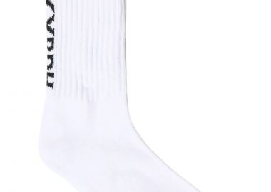 Κάλτσες Funky Buddha Ριμπ Με Λογότυπο FBM013-315-10-OFF WHITE Ανδρικό - Funky Buddha - 