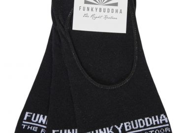 Κάλτσες Funky Buddha Σετ Με Τρία Ζεύγη FBM013-321-10-BLACK Ανδρικό - Funky Buddha - 