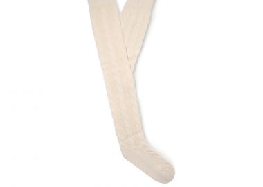 Κάλτσες γυναικείες UGG Off White 1171626-CRM Zanika Thigh High Cable 261 - UGG - 
