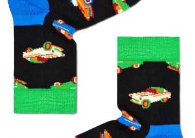 Κάλτσες Happy Socks Car KCAR01-9300-1000 Unisex Παιδικό - Happy Socks - 