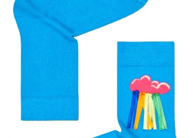 Κάλτσες Happy Socks Cloud KCLD01-6000-1000 Unisex Παιδικό - Happy Socks - 