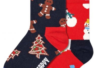 Κάλτσες Happy Socks Holiday Gift Set XKHOL02-6500-1000 Unisex Παιδικό - Happy Socks - 