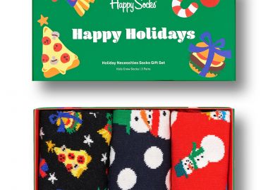 ΚΑΛΤΣΕΣ ΠΑΙΔΙΚΕΣ 3-PACK HOLIDAY SOCKS GIFT SET ΠΟΛΥΧΡΩΜΟ - HAPPY SOCKS - 