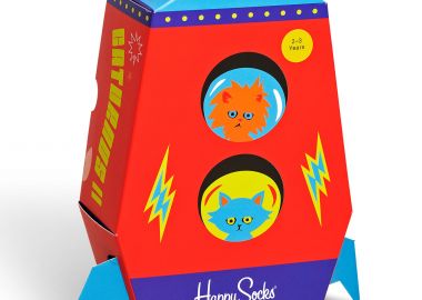 ΚΑΛΤΣΕΣ ΠΑΙΔΙΚΕΣ 4-PACK SPACE SOCKS GIFT SET ΠΟΛΥΧΡΩΜΟ - HAPPY SOCKS - 