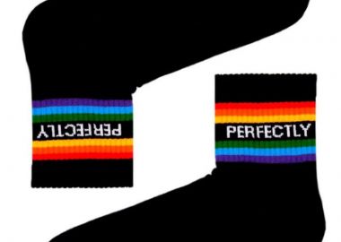 Κάλτσες Perfectly μαύρο unisex - chetic socks - 