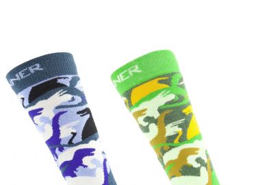 Κάλτσες Sinner Kids Ski Socks Dino 2 Pack SIWE-025-50-50 Unisex Παιδικό - Sinner - 