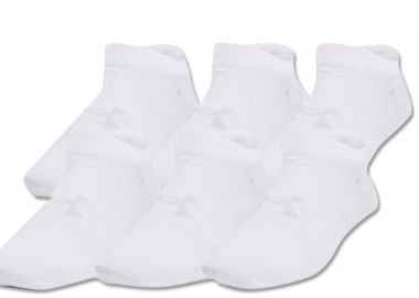 Κάλτσες Under Armour Yth Essential No Show 6pk 1370543-100 Unisex Παιδικό - Under Armour - 