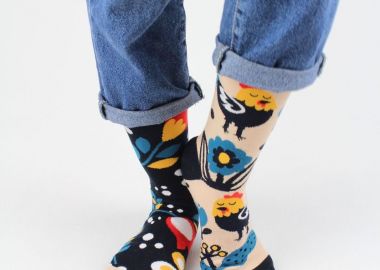 ΚΑΛΤΣΕΣ UNISEX BONAMI SOCKS ROOSTER ΠΟΛΥΧΡΩΜΕΣ Πολύχρωμο -  - 